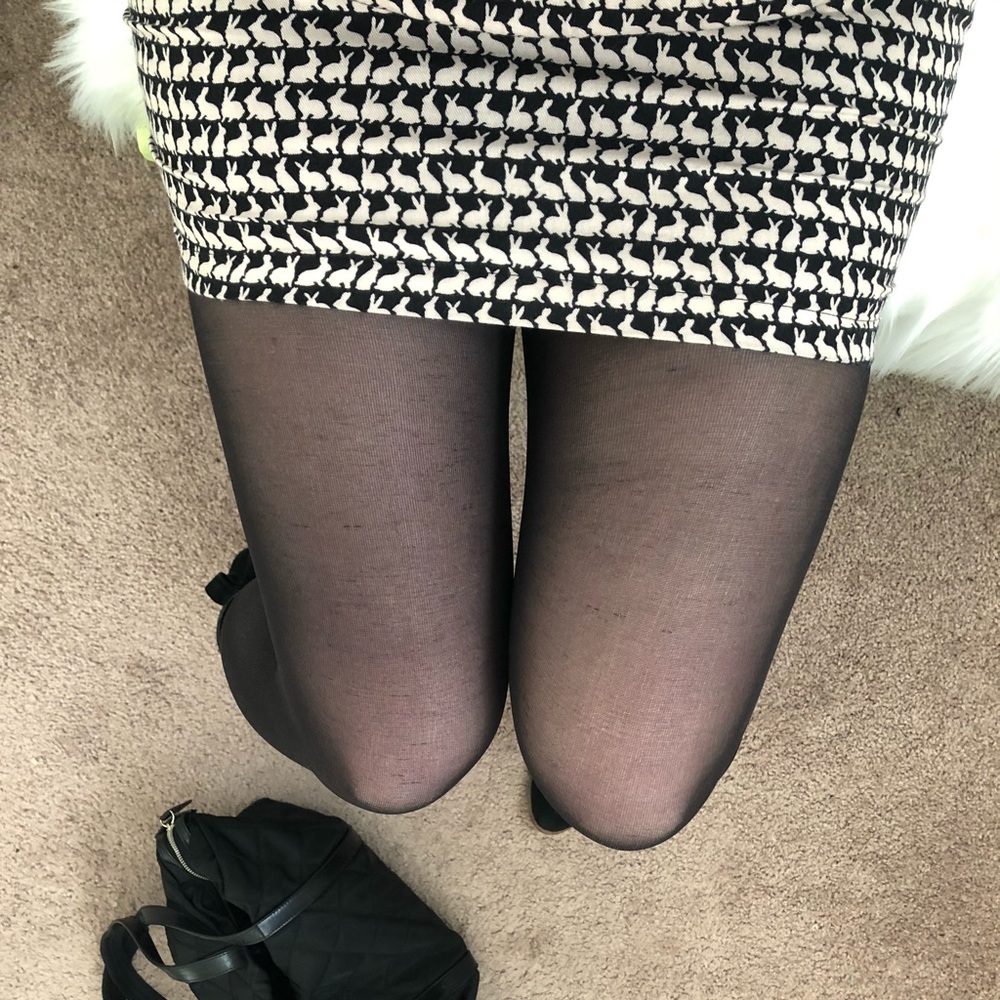 πH&M DIVIDED Tie Waist Bunny Skirt - Picture 6 of 8
